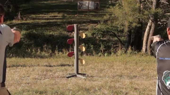 Commercial Grade Handgun Dueling Tree review video