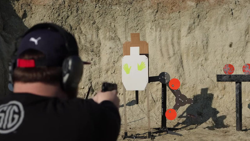 Elite Swinger Moving Target with 8" Plates review video