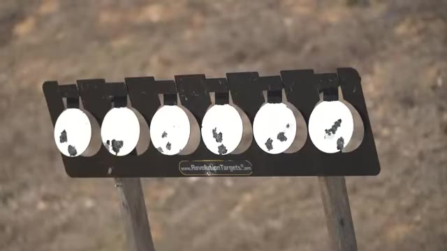 6" Portable Plate Rack For Handgun Shooting review video